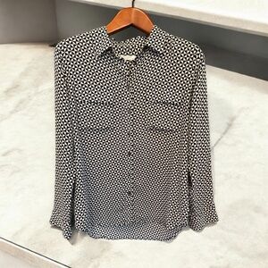 Equipment Femme, Signature Silk Shirt Size L